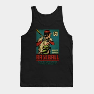 VINTAGE BASEBALL - 12 PICTURE CARDS Tank Top